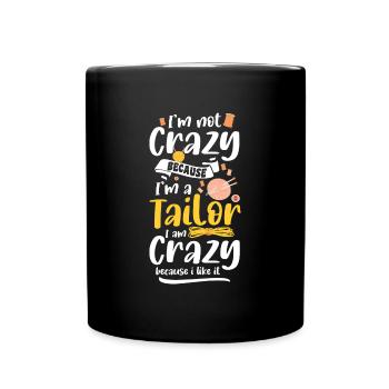 Costume de couture - Mug uni - noir - Devant