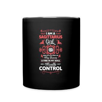 Horoscope Birthday Month - Full Colour Mug - black - Front