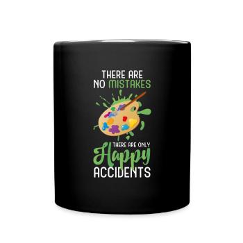 Painting Spray Can Wallpapering - Full Colour Mug - black - Front