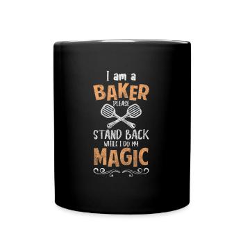Bakery Muffin - Full Colour Mug - black - Front