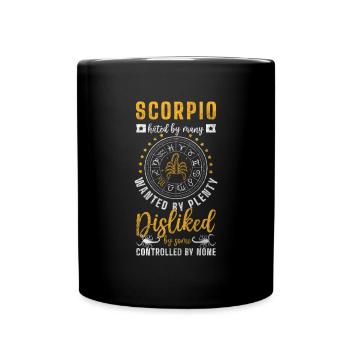 Horoscope Étoiles Personnage - Mug uni - noir - Devant