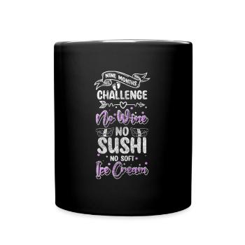 Grossesse, Naissance, Amour, Famille - Mug uni - noir - Devant