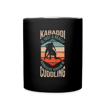 Gift for Kabaddi Lovers - Full Colour Mug - black - Front