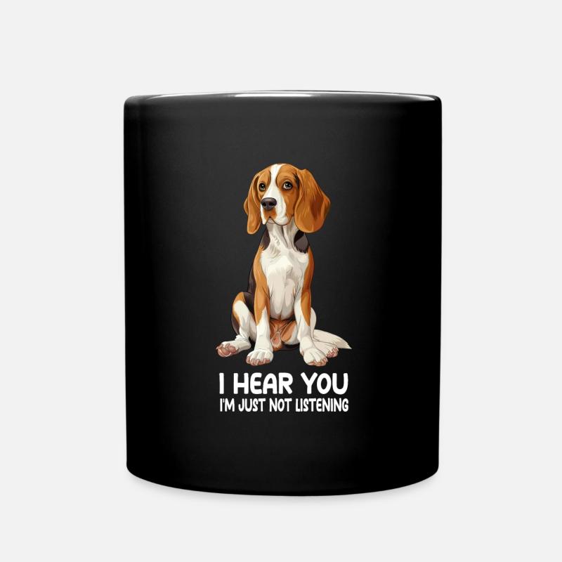 Beagle - Mug uni - noir