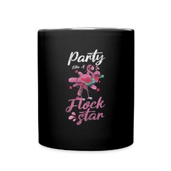 Pool Party Party Holiday Party Time - Full Colour Mug - black - Front