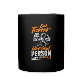 Performance automobile High Gloss Classic - Mug uni - noir - Devant