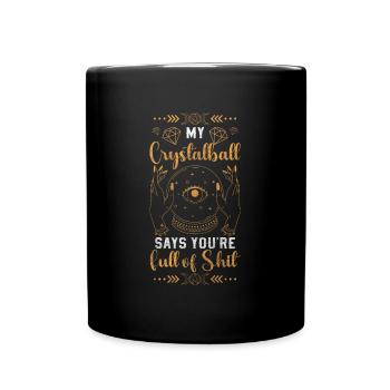 Fortune Teller Future Spiritual - Full Colour Mug - black - Front