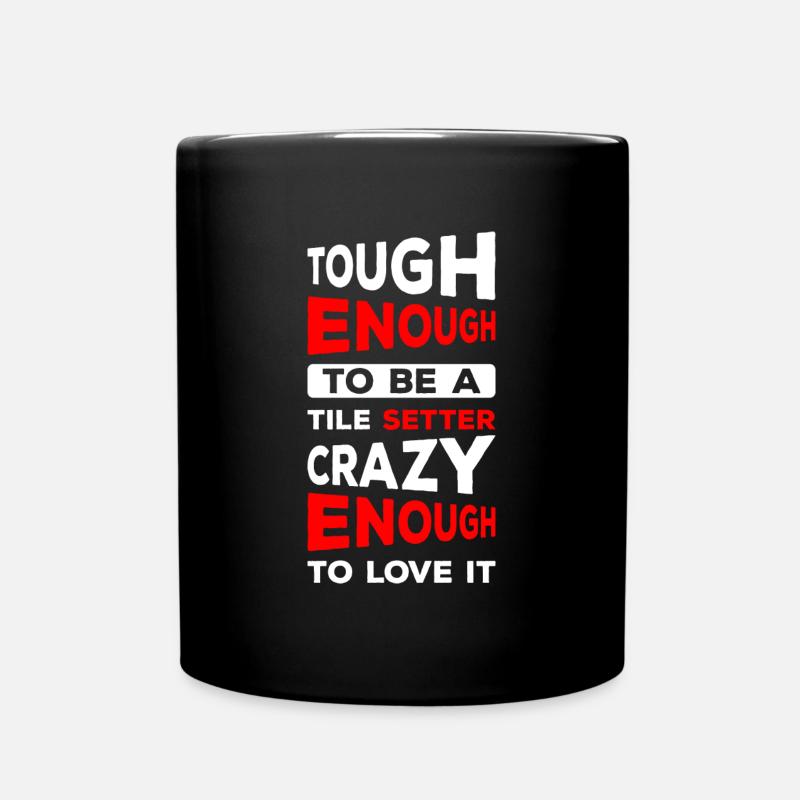 Handwerker Handwerk Fachkraft - Tasse einfarbig - Schwarz