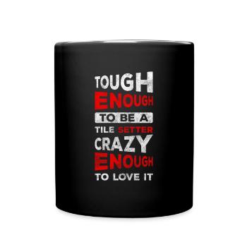 Flooring Tiles Master Construction - Full Colour Mug - black - Front