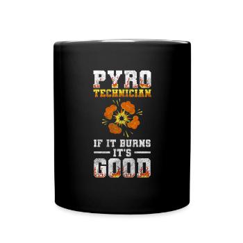Pyro Firecrackers Beautiful Event Show - Full Colour Mug - black - Front