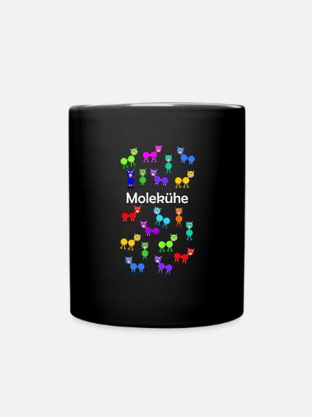 Molécules + vaches = molécules - Mug uni - noir