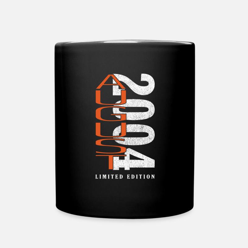 Naissance en août 2004 - Mug uni - noir