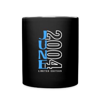 Juni 2004 - Tasse einfarbig - Schwarz - Vorne