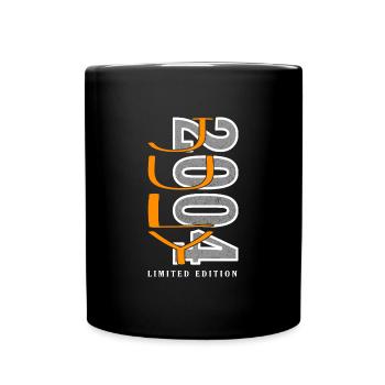 Juli 2004 - Tasse einfarbig - Schwarz - Vorne