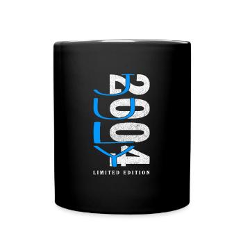 Juli 2004 - Tasse einfarbig - Schwarz - Vorne