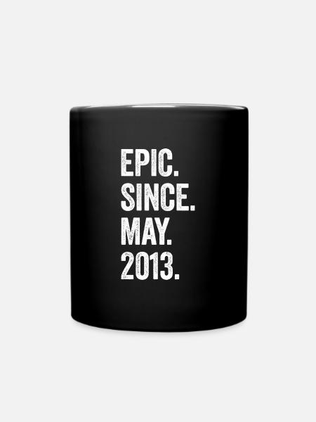 10e anniversaire 10 ans épiques depuis mai 2013 - Mug uni - noir