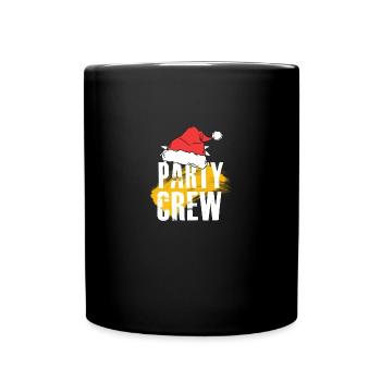 Party team Christmas - Full Colour Mug - black - Front
