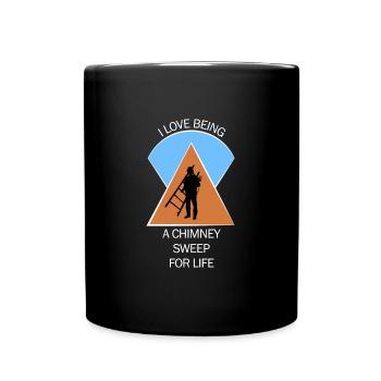 Chimney Sweep Chimney Sweep - Full Colour Mug - black - Front