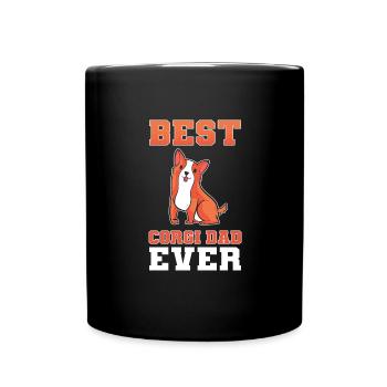 Corgi - Mug uni - noir - Devant