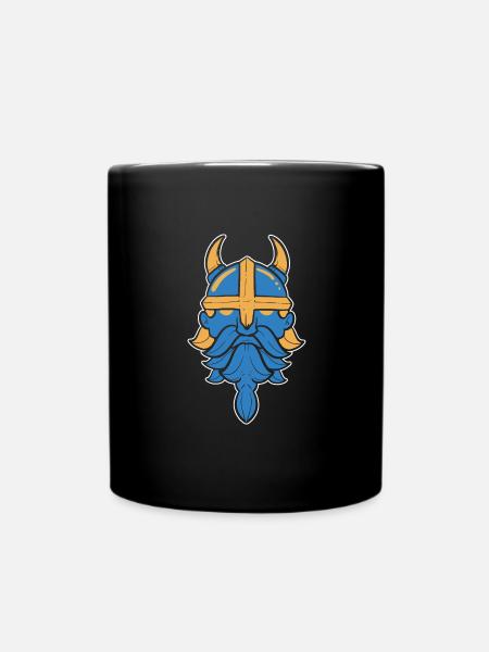 Suède Suédois Viking Viking - Mug uni - noir