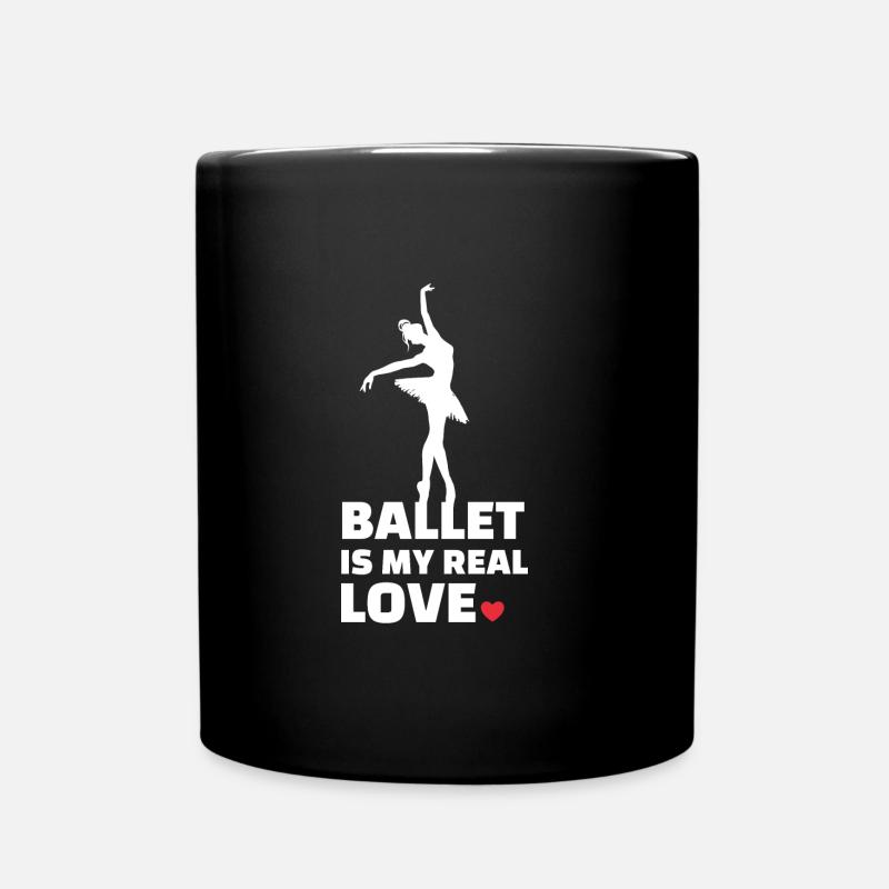Ballet Love - Full Colour Mug - black