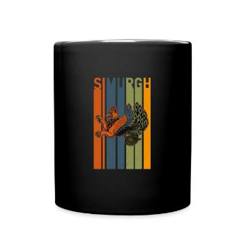 Faravahar Zoroastrismus Simurgh Persien - Tasse einfarbig - Schwarz - Vorne