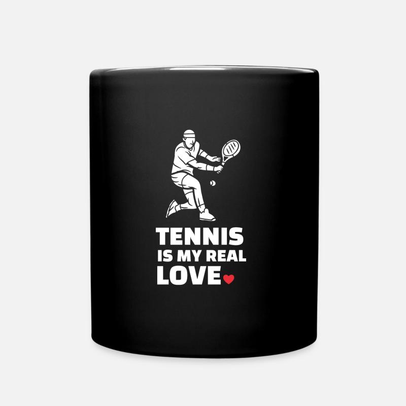 J’adore le tennis - Mug uni - noir