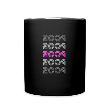 Style 2009 - Tasse einfarbig - Schwarz - Vorne