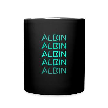 Young Albin - Full Colour Mug - black - Front