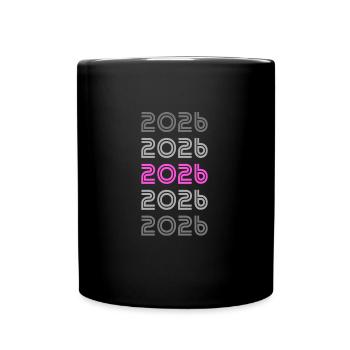 2026 - Mug uni - noir - Devant