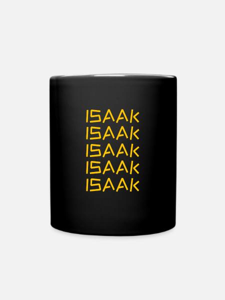 Isaak - Tasse einfarbig - Schwarz
