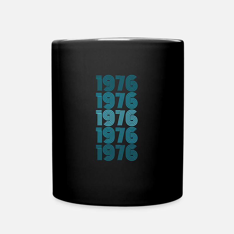 1976 - Tasse einfarbig - Schwarz