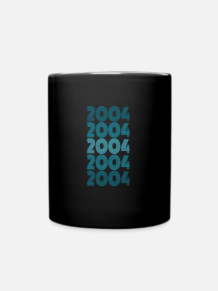 Single 2004 - Tasse einfarbig - Schwarz