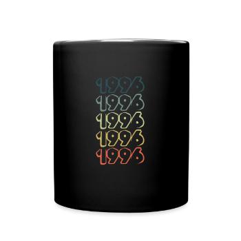 1996 - Tasse einfarbig - Schwarz - Vorne