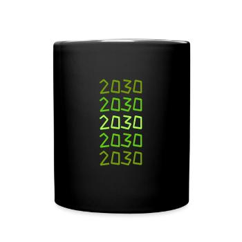 2030 - Full Colour Mug - black - Front