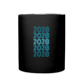 Baccalauréat 2028 - Mug uni - noir - Devant