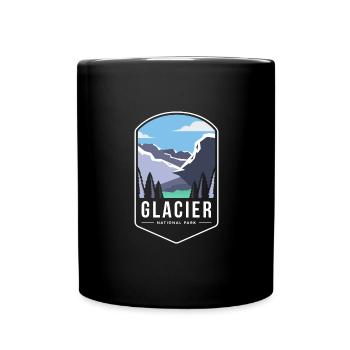 Gletscher-Nationalpark Britisch-Kolumbien Kanada - Tasse einfarbig - Schwarz - Vorne