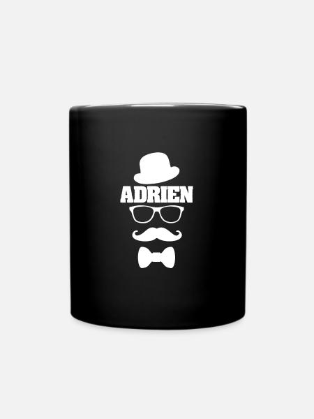 Prénom Adrien - Mug uni - noir