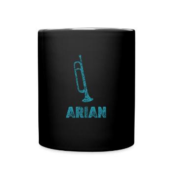 Gift for Arian - Full Colour Mug - black - Front