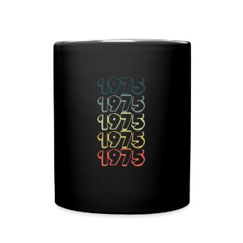 1975 - Full Colour Mug - black - Front