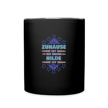 Cadeau pour Hilde - Mug uni - noir - Devant