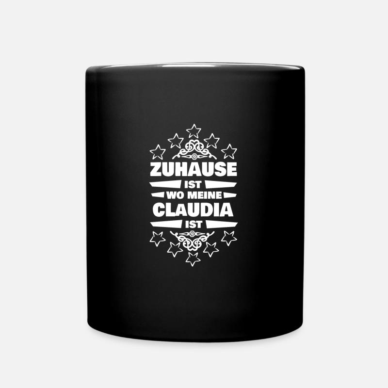 Claudia - Tasse einfarbig - Schwarz