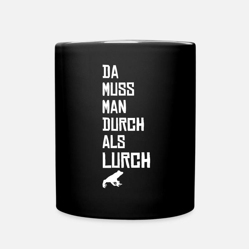 THERE MUST BE THROUGH AS A LURCH - GIFT IDEA - Full Colour Mug - black