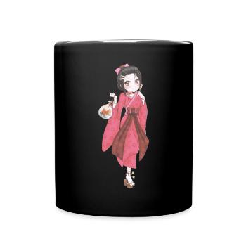 Mangas - Mug uni - noir - Devant