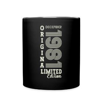 Original December 1981 41st birthday gift - Full Colour Mug - black - Front