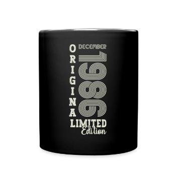 Original December 1986 36th Birthday Gift - Full Colour Mug - black - Front