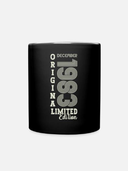 Cadeau original du 39e anniversaire de décembre 1983 - Mug uni - noir