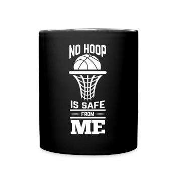 Basketball Hobby Sports Quote Gift - Full Colour Mug - black - Front