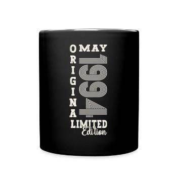 29ème Anniversaire Homme Original Mai Millésime 1994 - Mug uni - noir - Devant