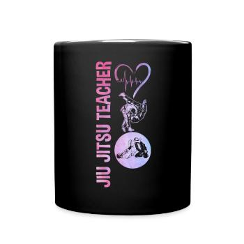 Brazilian Jiu Jitsu MMA Bjj Hugger - Tasse einfarbig - Schwarz - Vorne